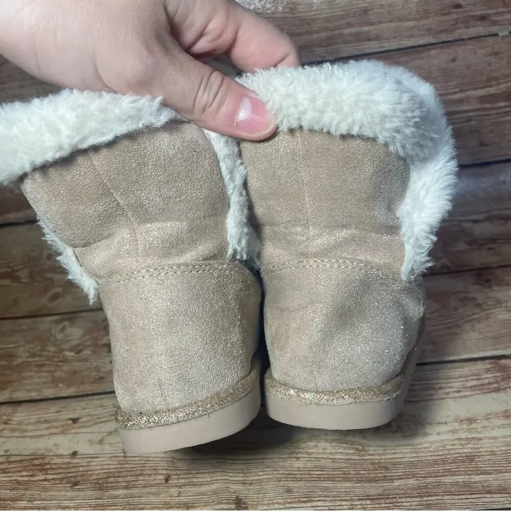 Seychelles girl sparkly winter boots rhinestone size 13